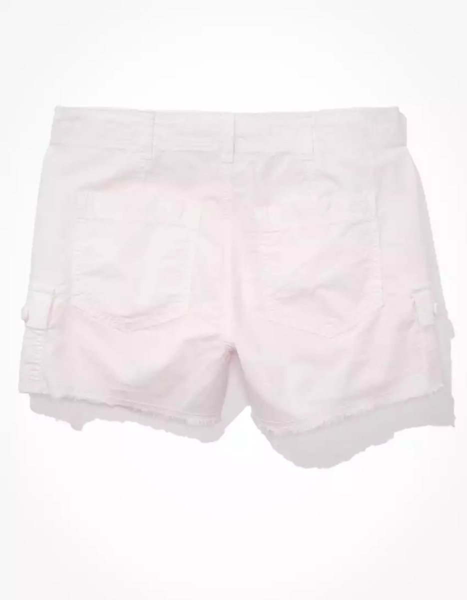 Shorts American Eagle AE Snappy Stretch '90s Boyfriend Cargo Rose Femme | ICV-73642388